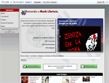 Tablet Screenshot of mundolibertario.org